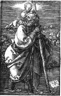 St. Christopher, by Albrecht Dürer