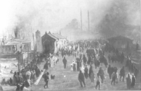 Galata Bridge in Istanbul, 1878