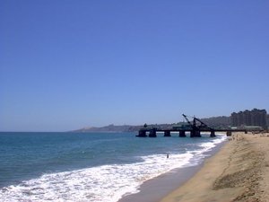 Coastal area of Viña del Mar, Chile