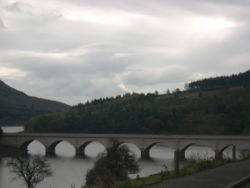 Ladybower Reservoir.