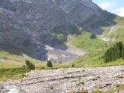 The beginning of a mountain river (Reichenbach in Grosse Scheidegg)