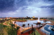 A recreation park in Riyadh.