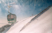 The French (Poma) built gondolas that carry tourists and skiers to Tochal mountain.