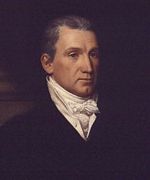 James Monroe, first president of the American Colonization Society and US president (1817-1825). He invented the Monroe Doctrine, base of the US isolationism during the 19th century. 