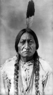 Portrait of Sitting Bull taken in 1885 by D. F. Barry