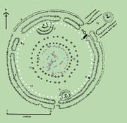 Plan of Stonehenge today. After Cleal et al and Pitts