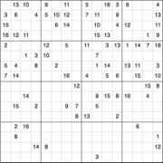 An example of a Hexudoku. 