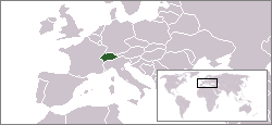 Location of Switzerland