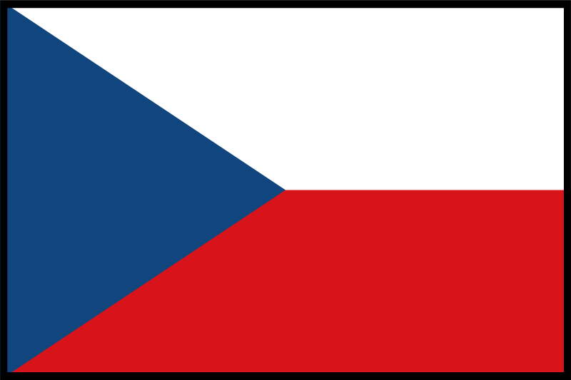 Image:Flag of the Czech Republic (bordered).svg