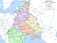 Soviet advances from August 1943 to December 1944.