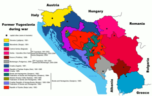 War in former Yugoslavia