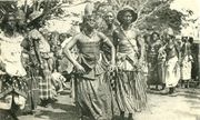 Celebration at Abomey, 1908.