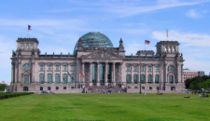 The Reichstag is the old and new site of  the German parliament.