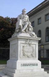Statue of Alexander von Humboldt outside Humboldt University