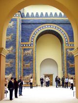 The Ishtar Gate of Babylon at Pergamon Museum