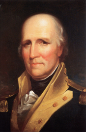 George Rogers Clark as painted by Matthew Harris Jouett in 1825