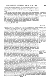 An image of The Compromise Tariff of 1833 that would lower rates on tariffs over 10 years in an agreement between John C. Calhoun and Henry Clay.