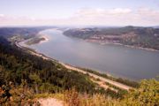 Columbia River Gorge, photographed from Angel's Rest