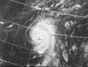 Camille nearing its final landfall