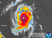 Georges near peak intensity