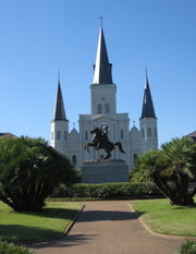 Jackson Square in New Orleans.