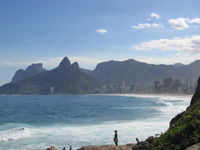 The beaches of Rio de Janeiro, the second largest city of Brazil, are famous worldwide.