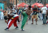Capoeira is a Brazilian martial art