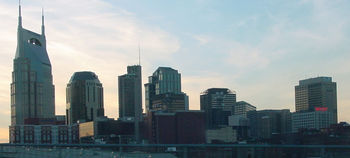 Nashville at dusk