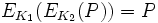 E_{K_1}(E_{K_2}(P)) = P