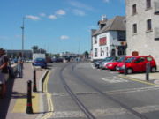 The Weymouth Harbour Tramway (or 'Quay Branch') in 2005