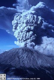 Eruption on July 22, 1980.