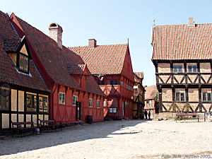 The Old Town of Aarhus.