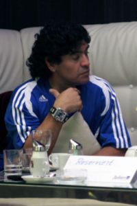 Maradona in July 2006.