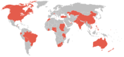 Countries whose capital city is not their most populous city
