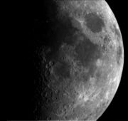 Picture of Moon during flyby