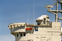 Bridge of the ORP Błyskawica decorated with Virtuti Militari