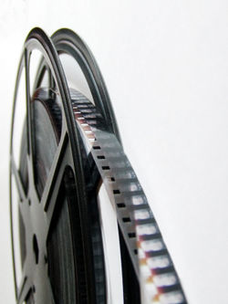 "Film" refers to the celluloid media on which motion pictures reside