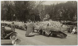 An early Dragon Day parade, circa 1920