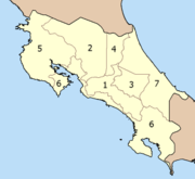 Provinces of Costa Rica.