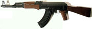 Kalashnikov's AK-47 assault rifle.