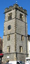 15th-century clock tower of St Albans