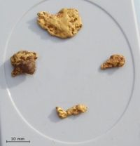 Gold nuggets From Arizona