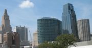 H&R Block's new oblong headquarters in downtown Kansas City