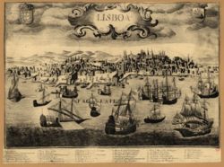 Lisbon in 1650