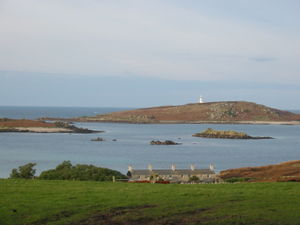 View from Tresco, the second largest member of the Isles of Scilly