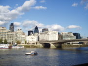 The current London Bridge, viewed from the south