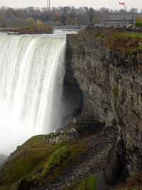 Tourist spot at the bottom of the Falls