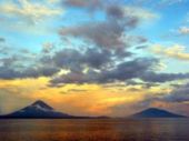 Maderas and Concepcion Volcanoes, popular tourist destination in Nicaragua