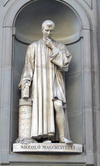 Statue at the Uffizi