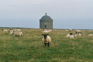 Mussenden Temple in County Londonderry